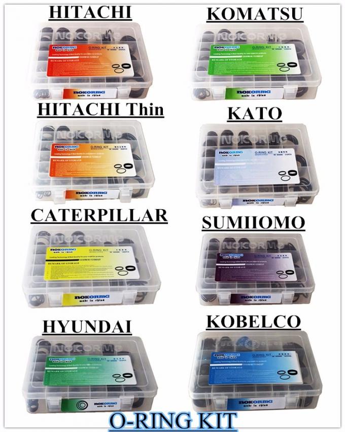 Qualité O Ring Kit PCT de  4C8253 O Ring Box Factory Customized High pour l'excavatrice
