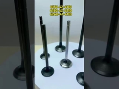 Valve d'admission 6150-42-4110 Valve d'échappement 6150-42-4210 pour les pièces de pièces de l'excavatrice Komatsu PC400-8