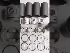 J08 J08E Kit de revêtement de cylindre avec anneaux de piston pour pièces détachées de pelleteuses Hino