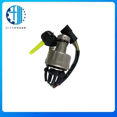 Ignition Starter Switch With Keys A241200001217 for Sany SY135 SY215-8 SY235 SY365 Excavator Parts