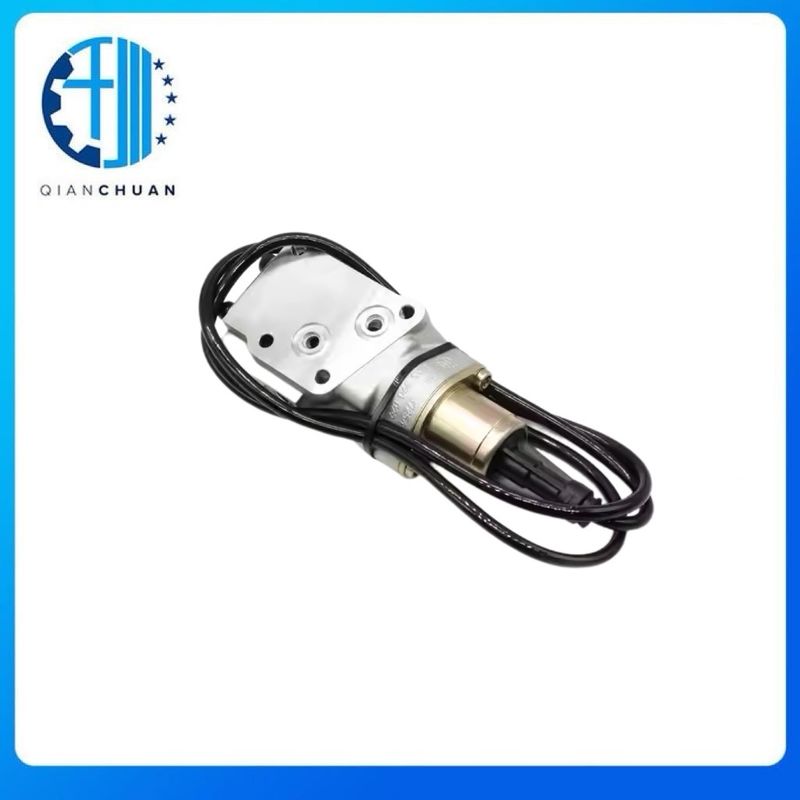 24V Solenoid Valve 2417205022 For Fuel System For DC9 DSC14 SCANIA Excavator Spare Parts