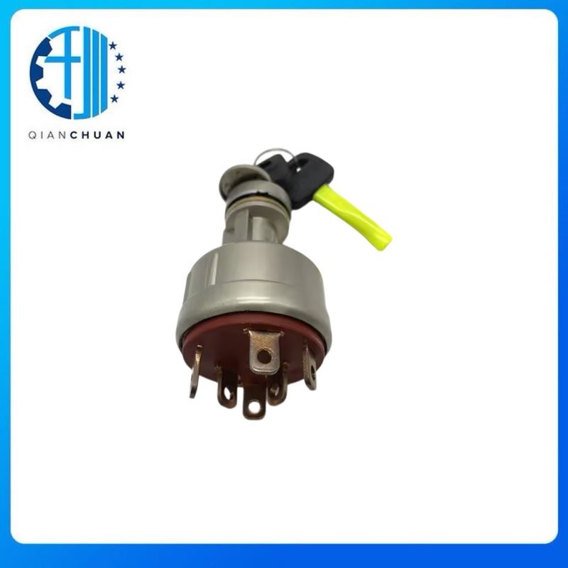 Ignition Switch With Keys OEM 08086-20000 For PC200-1/2/3/5 Excavator Engine Spare Parts