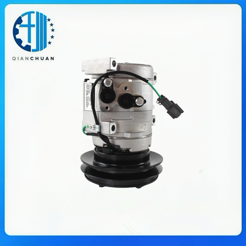 447220-4052 24V 1PK  Air Conditioning Compressor  for Komatsu PC200-7 PC300-7 PC360-7 PC400-7 Spare Parts